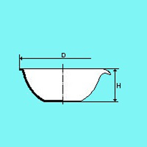Capsule evap. JIPO f/plat, 169x68 mm UNITE
