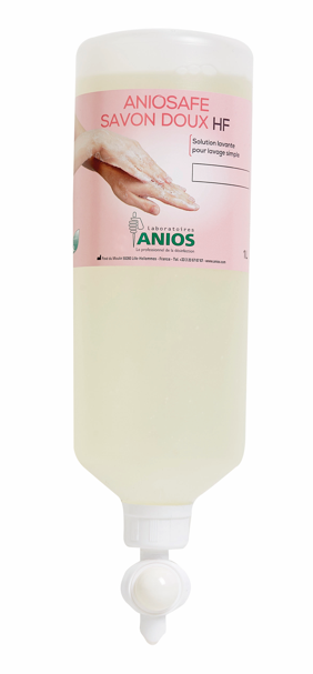ANIOSAFE SAVON DOUX HF - 12 Flacons de 1 L airless