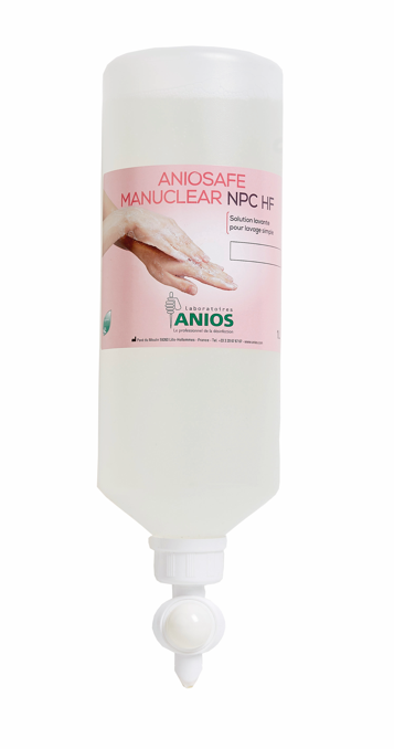 ANIOSAFE MANUCLEAR NPC HF - 12 Flacons de 1 L airless/ABS