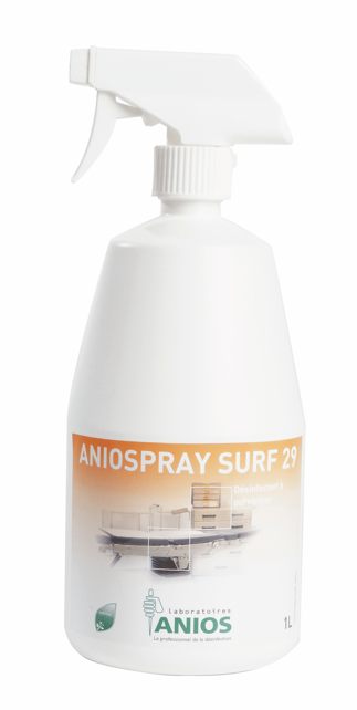 ANIOSPRAY SURF 29 - 12 Flacons de 1 L + 4 pulvérisateurs