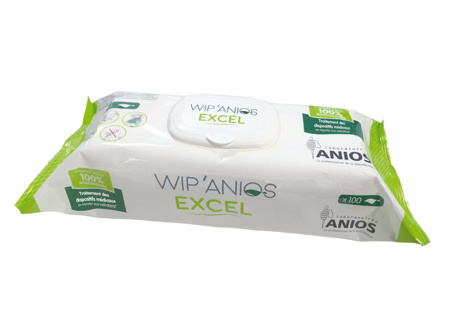 WIP'ANIOS EXCEL - 6 Sachets de 100 lingettes