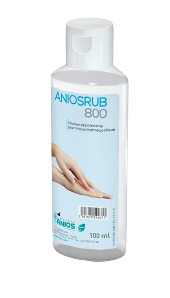 ANIOSRUB 800 - 20 Flacons pissette de 100 ml