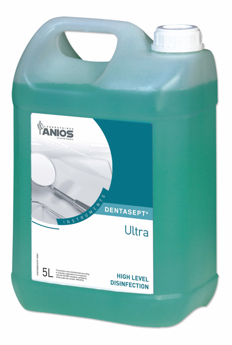 DENTASEPT ULTRA (Dispositif médical) - Bidon de 5 L - 4 x 5 L