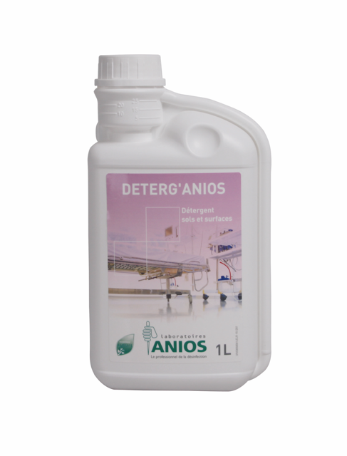 DETERG'ANIOS en Flacons doseurs de 1 litre - 12 x 1 L
