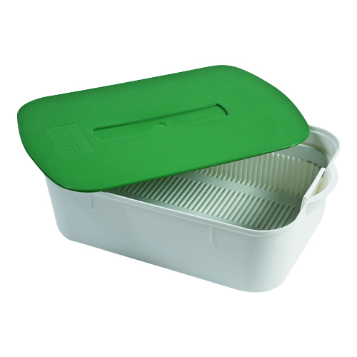 Instrubac 10 litres panier + couvercle  - non autoclavable - Unitaire