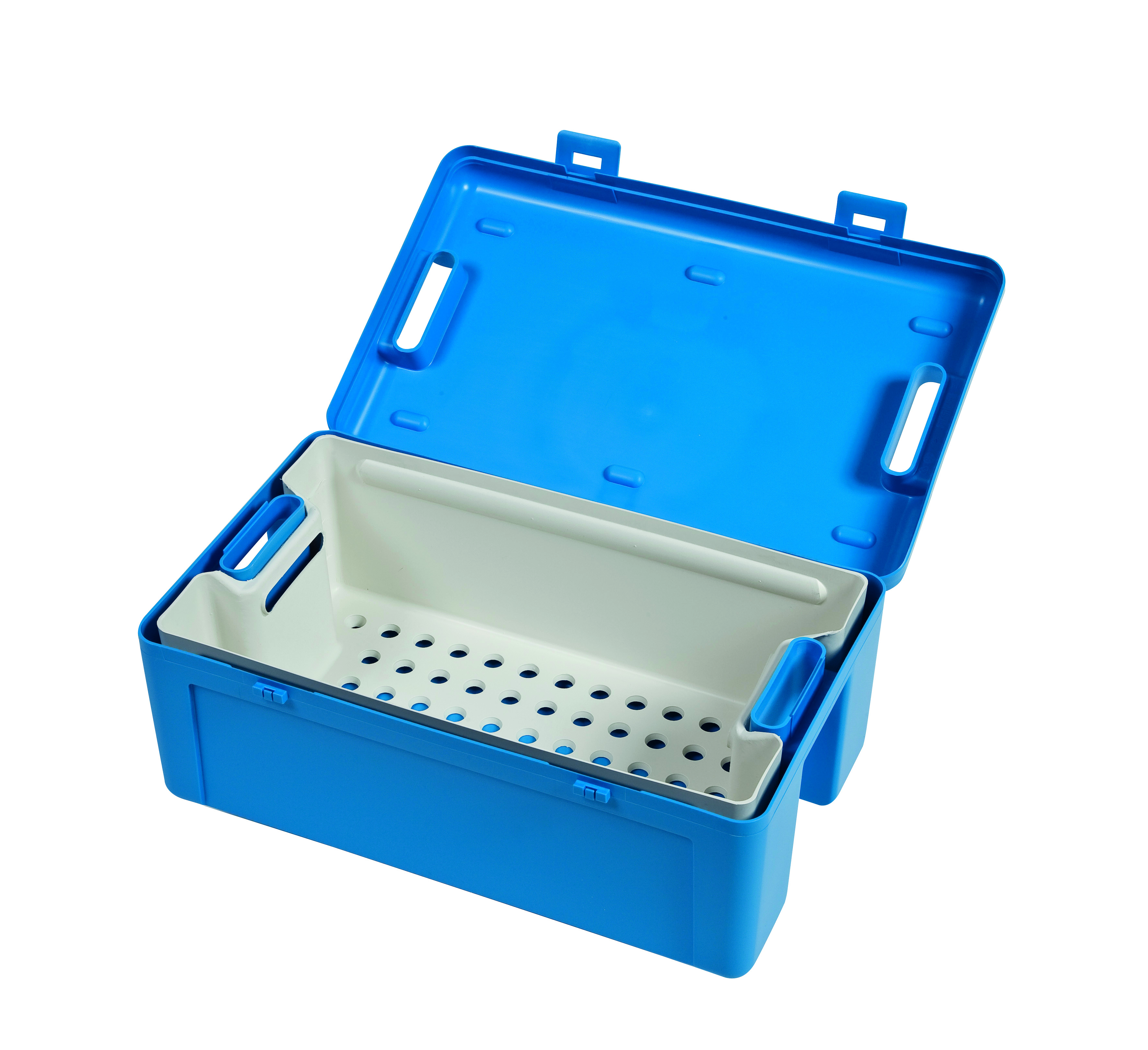 Instrubac 20 litres panier + couvercle  - autoclavable - Unitaire