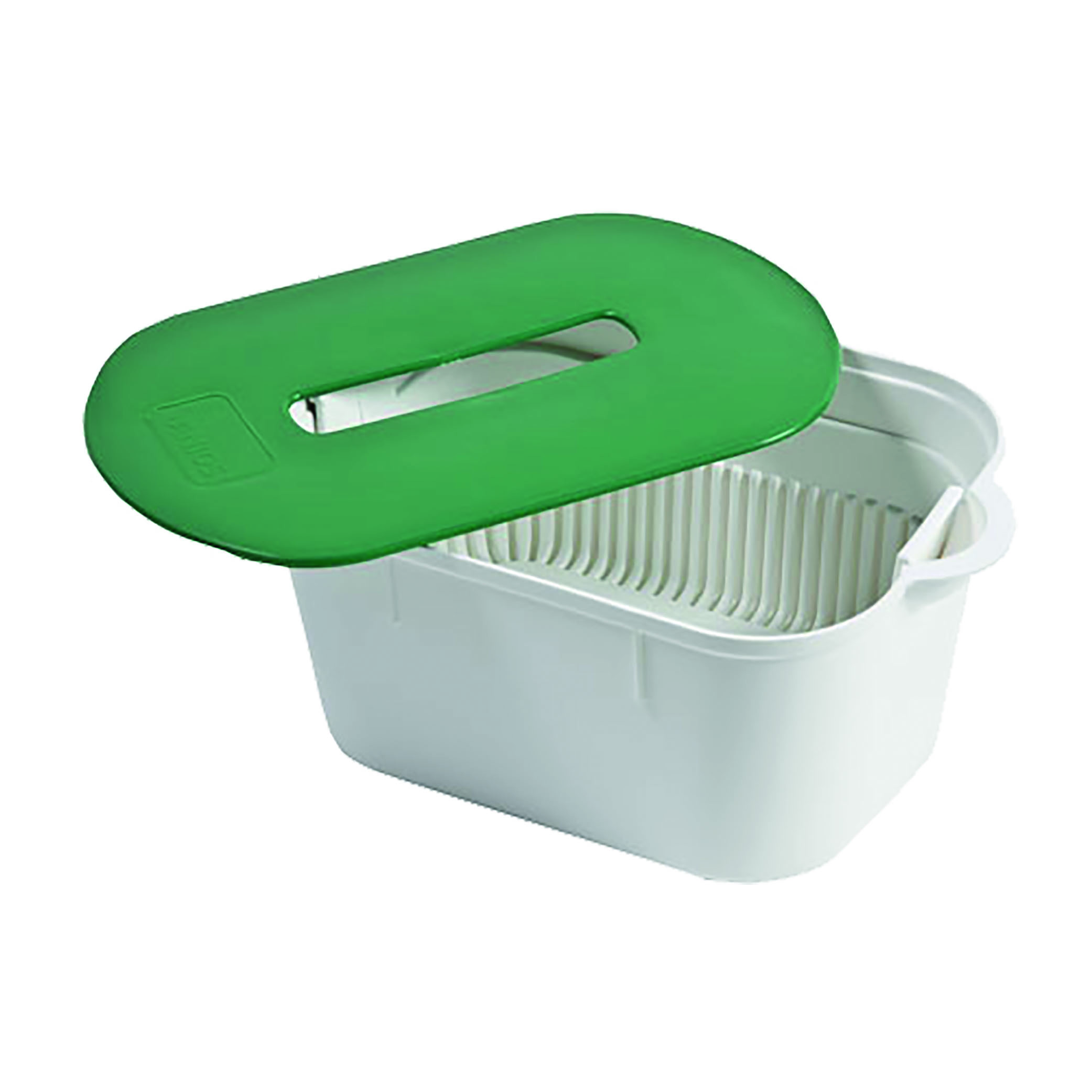 Instrubac 2 litres panier + couvercle avec fente - non autoclavable - Unitaire