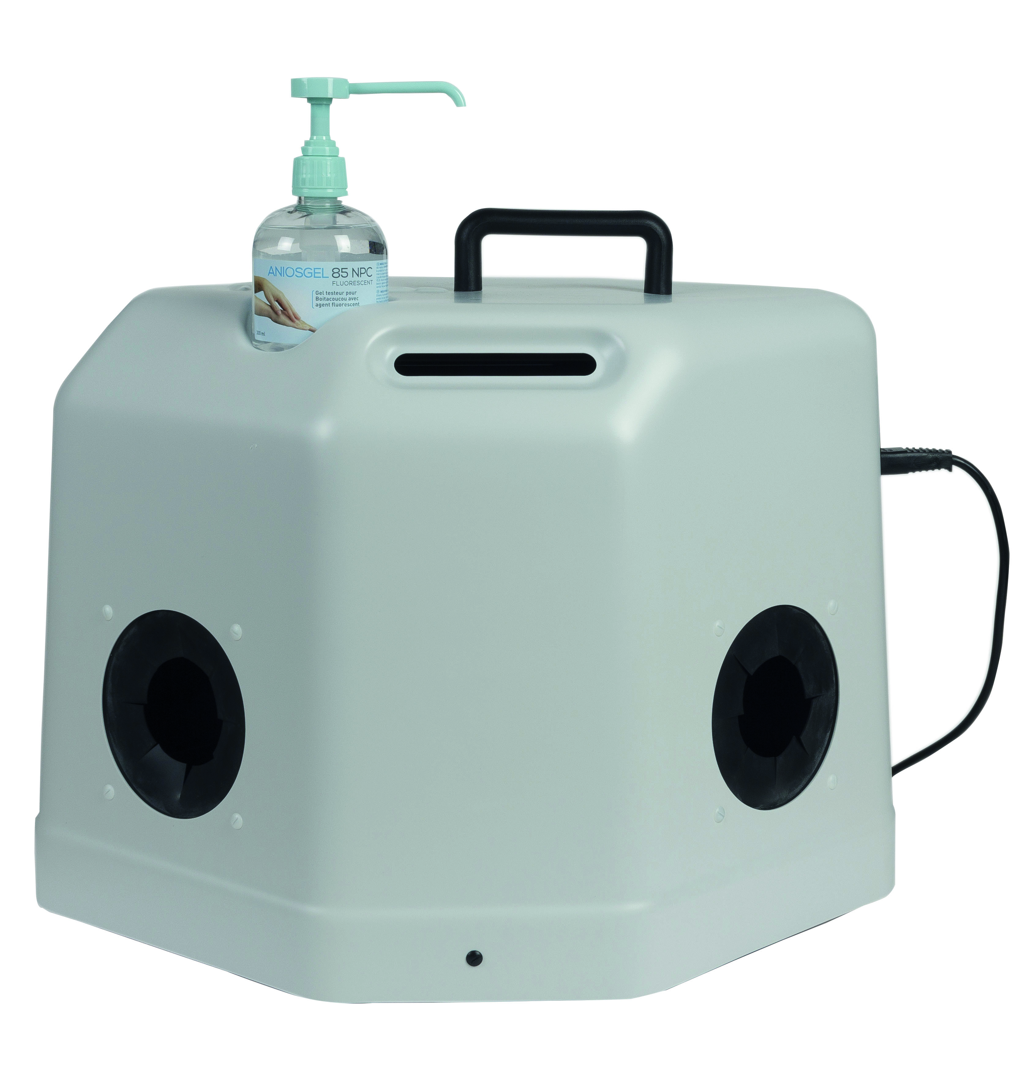 CAISSON PEDAGOGIQUE - Unitaire - Caisson avec Néon UV  
A utiliser avec ANIOSGEL 85 NPC Fluorescent