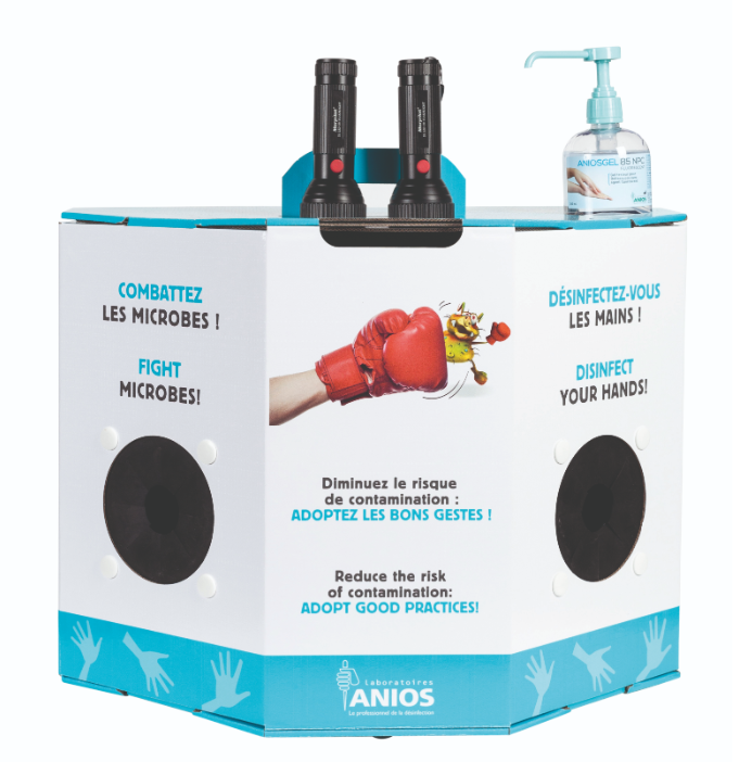 CAISSON PEDAGOGIQUE New Génération - Caisson en carton livré avec 2 lampes UV et 6 piles  - Unitaire