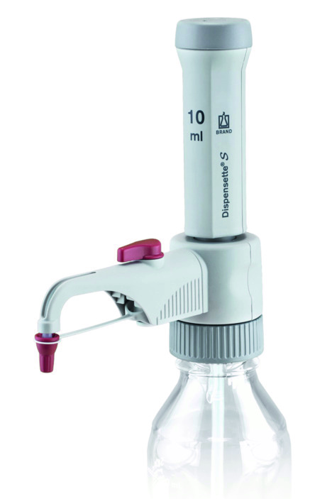 Dispensette® S, volume fixe, DE-M, 10 ml, avec vanne de recirculation