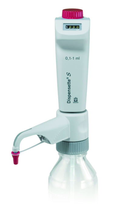 Dispensette® S, digitale, DE-M, 0,1-1 ml, sans vanne de recirculation