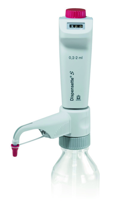 Dispensette® S, digitale, DE-M, 0,2-2 ml, sans vanne de recirculation