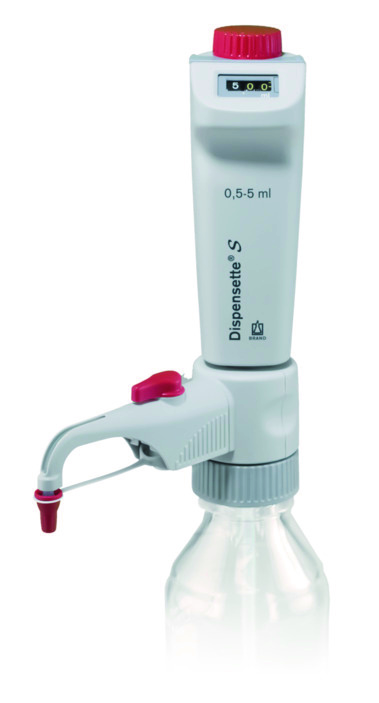 Dispensette® S, digitale, DE-M, 0,5-5 ml, avec vanne de recirculation