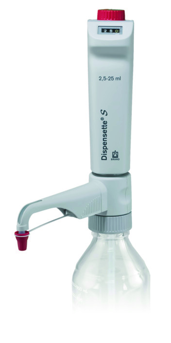 Dispensette® S, digitale, DE-M, 2,5-25 ml, sans vanne de recirculation