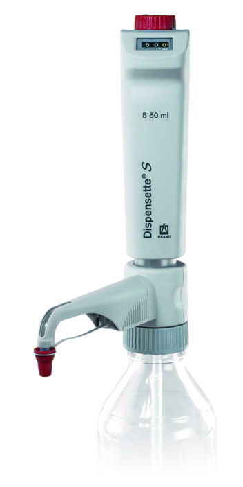 Dispensette® S, digitale, DE-M, 5-50 ml, sans vanne de recirculation