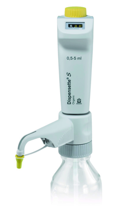 Dispensette® S Organic, digitale, DE-M, 0,5-5 ml, sans vanne de recirculation