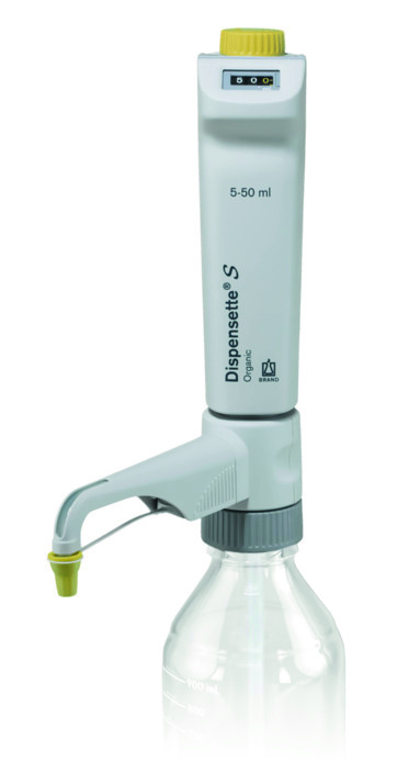 Dispensette® S Organic, digitale, DE-M, 5-50 ml, sans vanne de recirculation