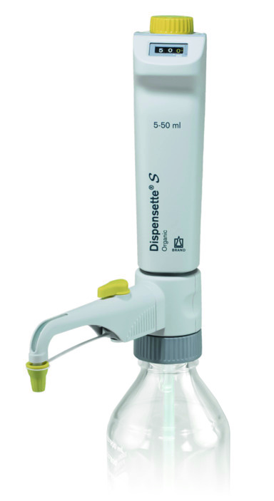 Dispensette® S Organic, digitale, DE-M, 5-50 ml, avec vanne de recirculation