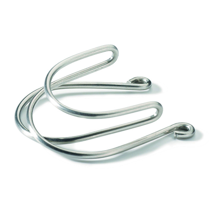 Pince de securité, acier inoxidable, rodage normalisé 29/32