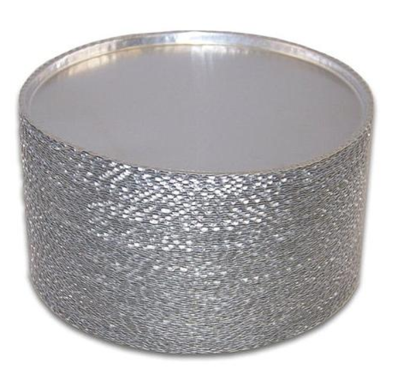 Coupelle de Pesée en Aluminium Ø 102/94 mm - Hauteur 8 mm - Lot de 50 - JUSQU’À RUPTURE DU STOCK