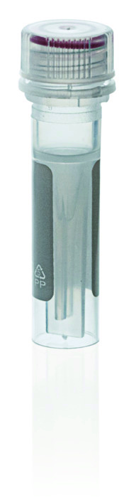 Microtubes avec capuchon vissant avec bague de sécurité, PP, 0,5 ml, jupé, non gradué ( X 500 )