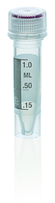 Microtubes avec capuchon vissant avec bague de sécurité, PP, 1,5 ml, jupé, gradué ( X 500 )