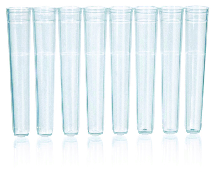 Tubes en barrettes de 8 (1,2ml), PP, en vrac ( X 120 )