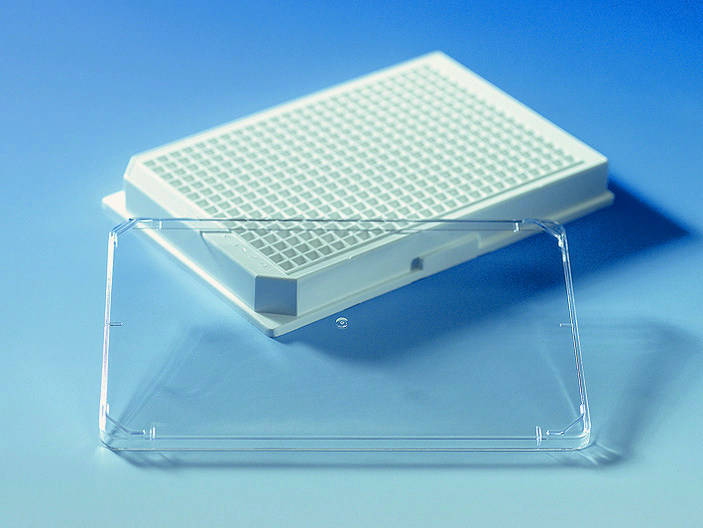Couvercle pour BRANDplates® 384-well, sans anneaux de rétention de condensation ( X 50 )