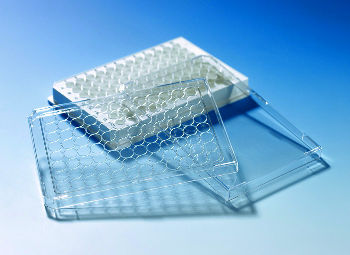 Couvercle pour BRANDplates® 96-well, sans anneaux de rétention de condensation ( X 100 )