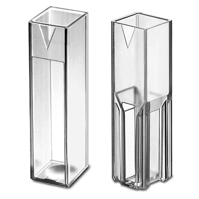 Cuvette semi-micro, PMMA, volume de remplissage minimum 1,5 ml ( X 100 )