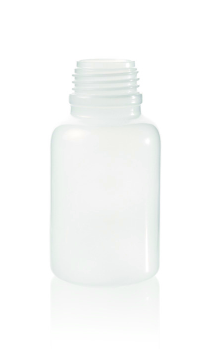 Flacon, PE-LD, col large, 50 ml, GL 32