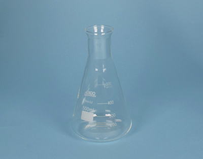 Fiole d' Erlenmeyer, 500 ml le lot de 8