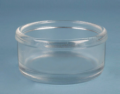 Cristallisoir avec rebord 100 mm le lot de 12