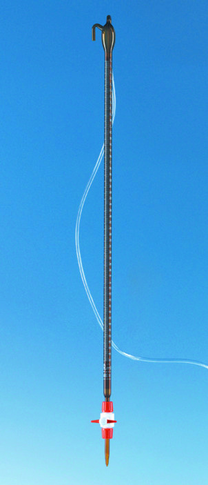 Burettes à zéro automatique, BLAUBRAND®, classe AS, DE-M, 10:0.02 ml, avec flacon verre 2000 ml