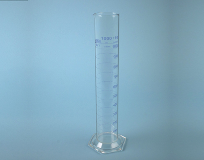 Épprouvette graduée verre 'classe A', 1000 ml  UNITE