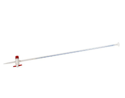 Burette MOHR rob.PTFE b.émail A 10ml1/20 UNITE