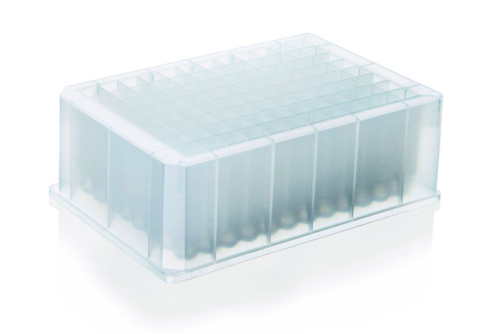 Plaque deep-well, 96 puits, PP, 2,2 ml ( X 24 )