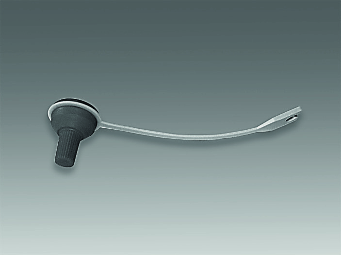 Capuchon à visser avec languette pour Dispensette® III, volume nominal 0,5, 1, 2, 5 et 10 ml, PP