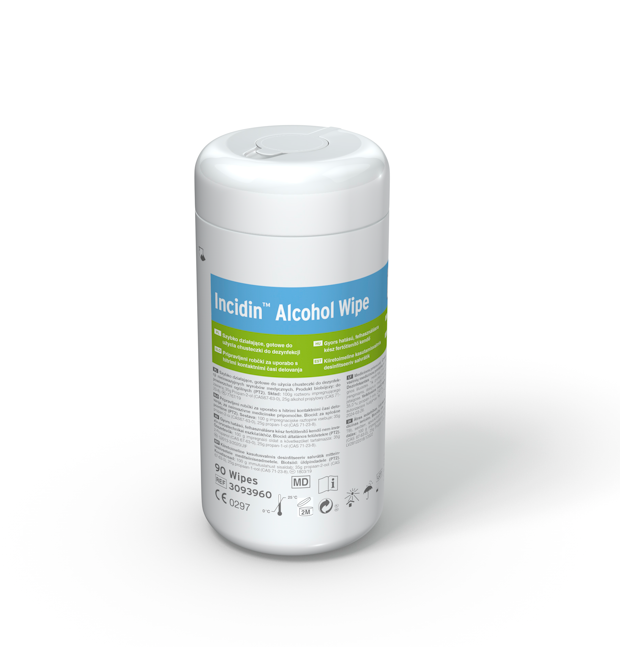 INCIDIN ALCOHOL WIPE - 6 boîtes de 90 lingettes