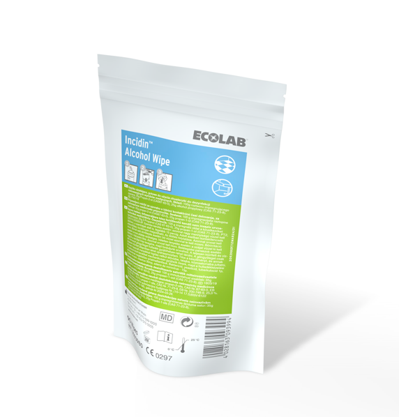 INCIDIN ALCOHOL WIPE - 12 recharges de 90 lingettes