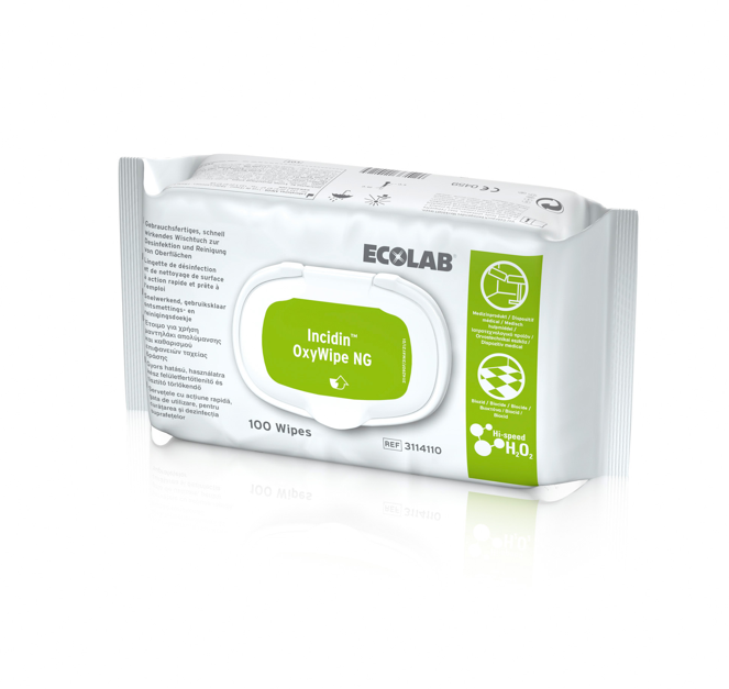 INCIDIN OXY WIPE NG - 6 Sachets de 100 lingettes