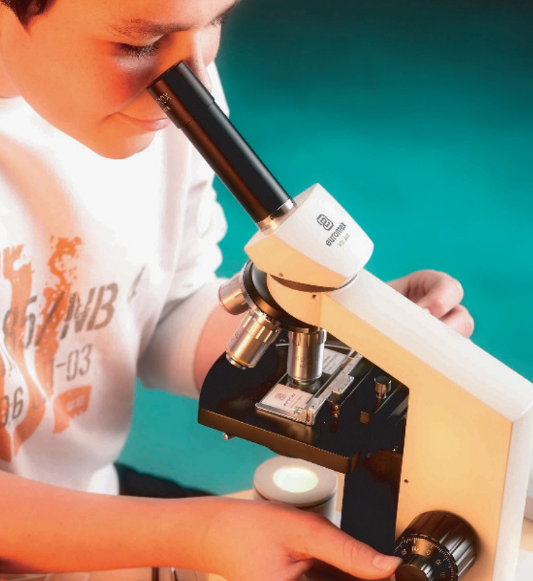 X-SERIE MICROSCOPE MONOCULAIRE x10 x20 x40 - LED AVEC BATTERIE ...