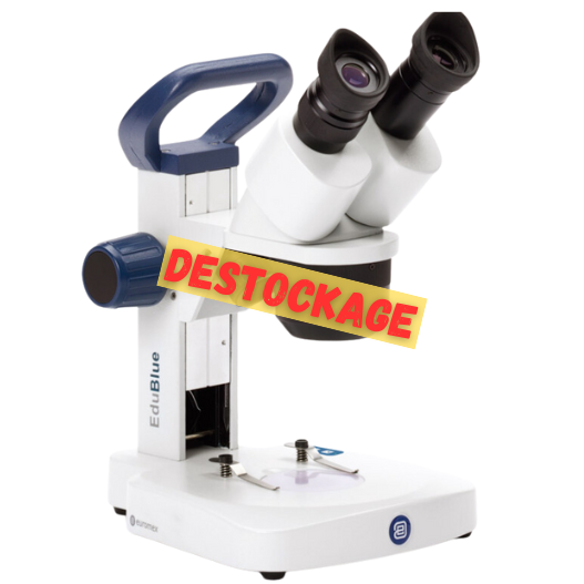 DESTOCKAGE :  - GARANTIE 6 MOIS - EDUBLUE LOUPE BINOCULAIRE X2 X4 avec poignée