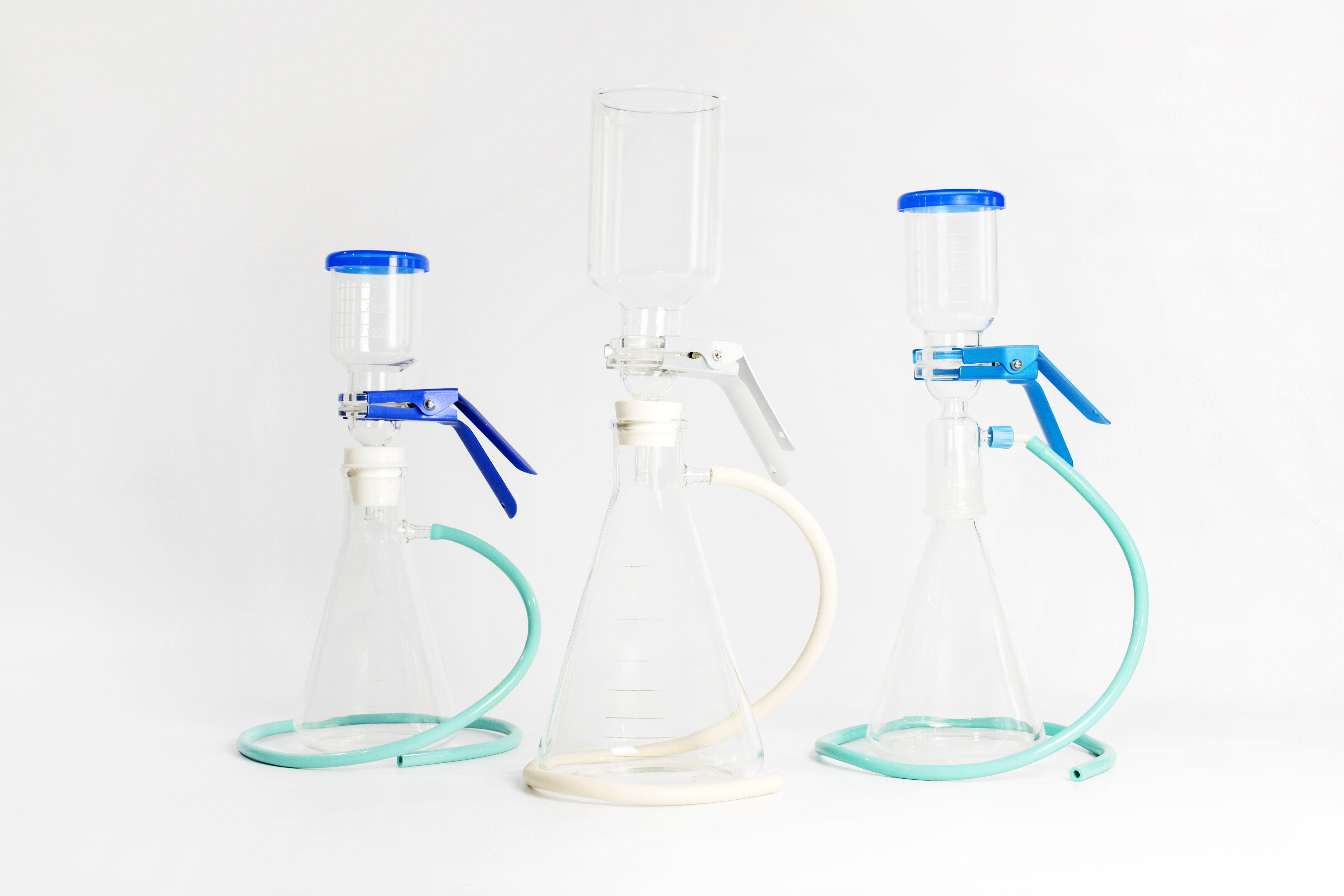 Unité de filtration en verre 300ml + bouchon