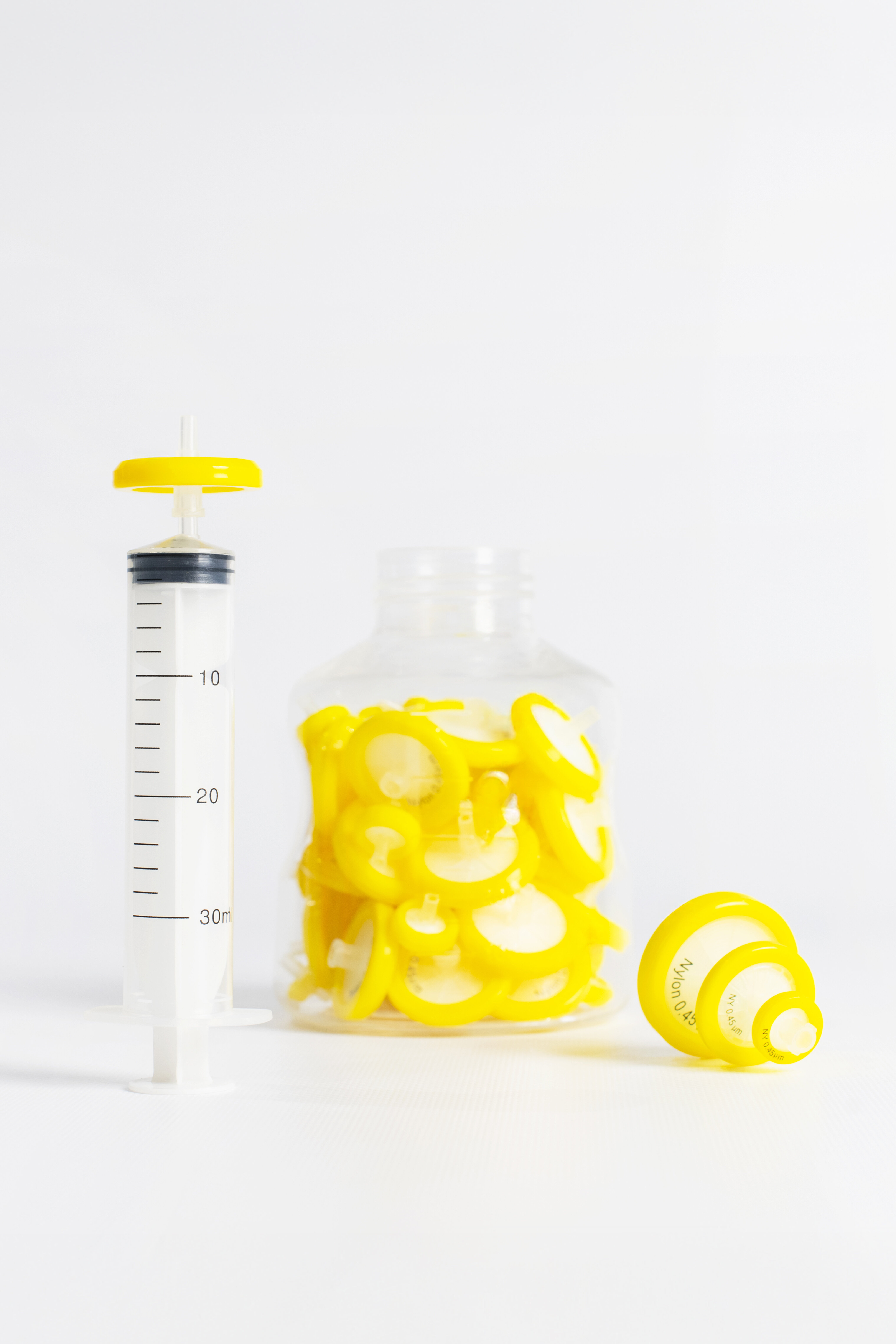 Filtres seringue stériles NYL 0.45µm, 30 mm, en boîte ( X 50 )