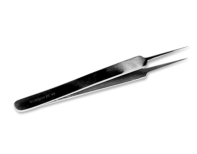 Pince à pointe très fines, 110 mm Le lot de 10