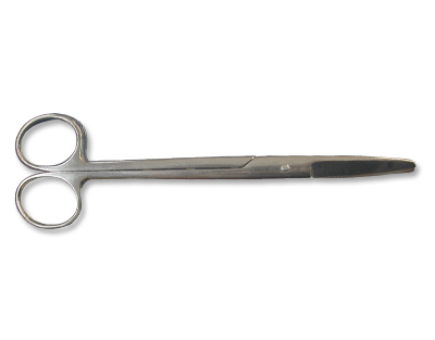 Ciseaux Forts 2 lames arrondies inox L14,5 cm - le lot de 10 pièces (ex 69001581)