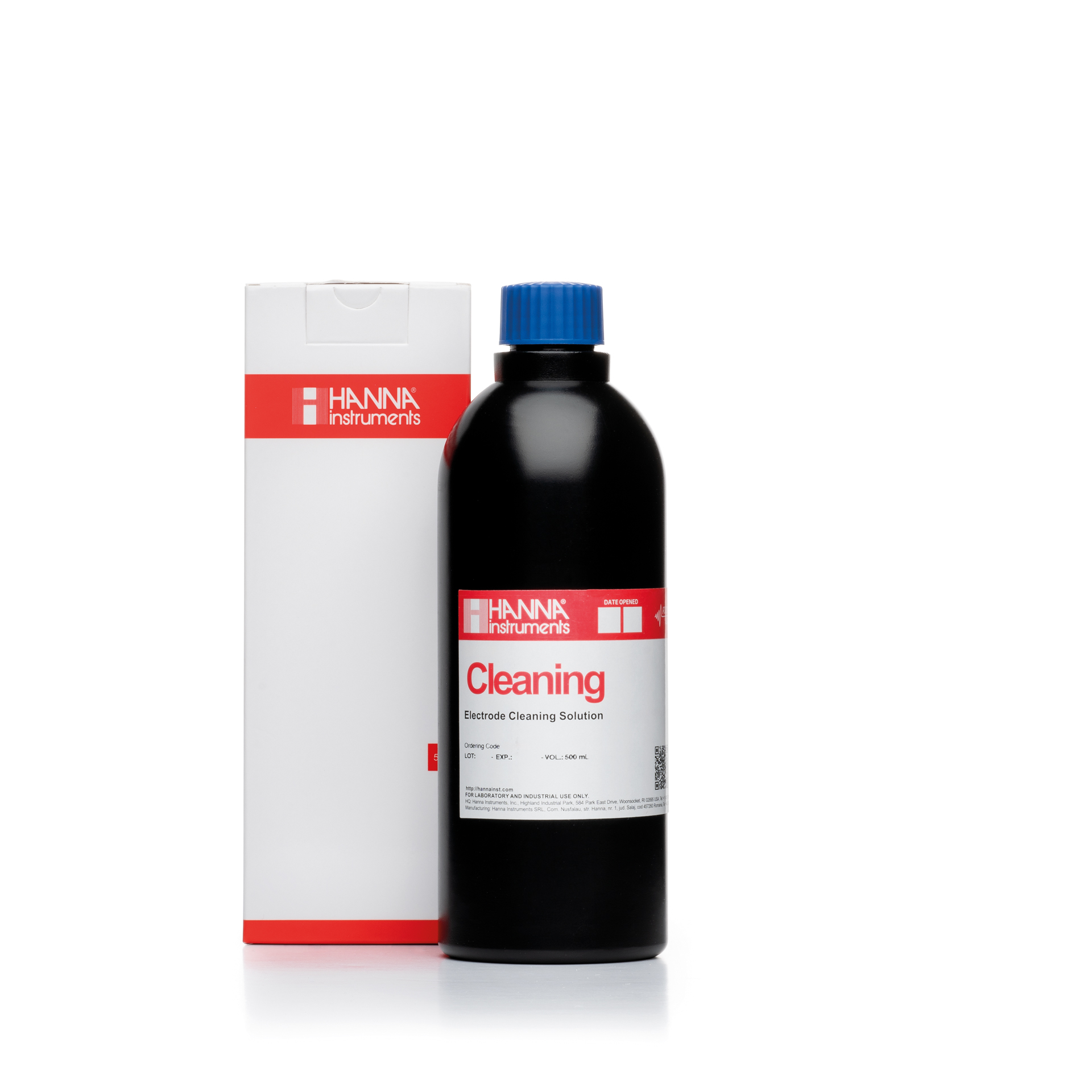 Solution de nettoyage pour électrodes, protéines, bouteille FDA 500 mL