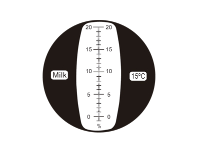 Refractomètre à main pour lait  UNITE