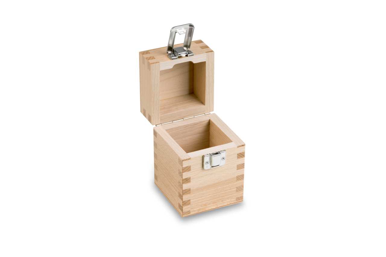 Étui en bois pour poids KERN  337-160-200